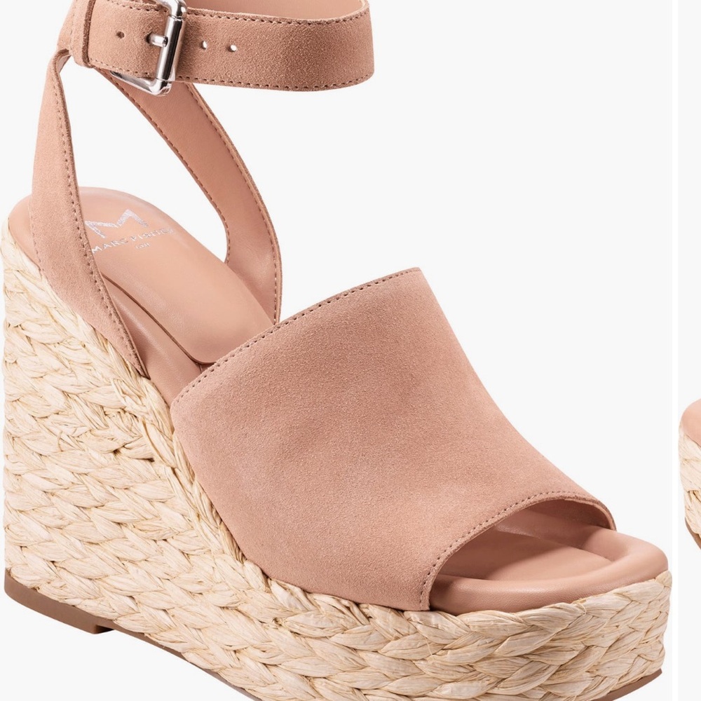 NWT Marc Fisher Wedge Sandals